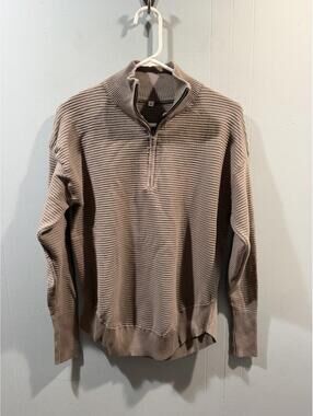 Womens Unbranded Long Sleeves Sweater Size Medium Gray Pullover